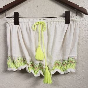 Free people drawstring tube top